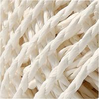 Creativ Company Papier garen, dikte 2,5-3 mm, wit, 150 gr, 40 m/ 1 bol - thumbnail