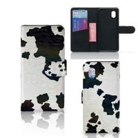 Alcatel 1B (2020) | Telefoonhoesje | Met pasjeshouder | Koeienvlekken - thumbnail
