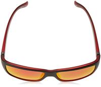 Olympic Sportswear Alpina sports bril kacey zwart/rood - thumbnail