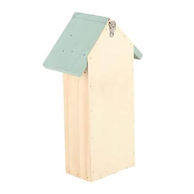 Esschert Design Houten Insectenhotel 9x15x26 cm Naturel/Mintgroen/Rood