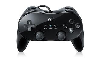 Wii Classic Controller Pro Black