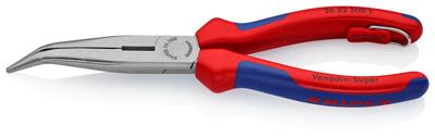 Knipex 26 22 200 T Platte rondbektang Werkplaats 40° gebogen Vanadium elektrostaal 200 mm