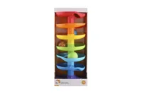 Playgo - regenboog helling met 3 gekleurde ballen - thumbnail