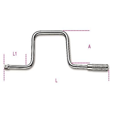 Beta 3/8” omslag met handgreep 910/46 - 009100862