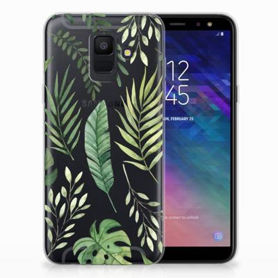 Samsung Galaxy A6 (2018) | TPU Case | Leaves
