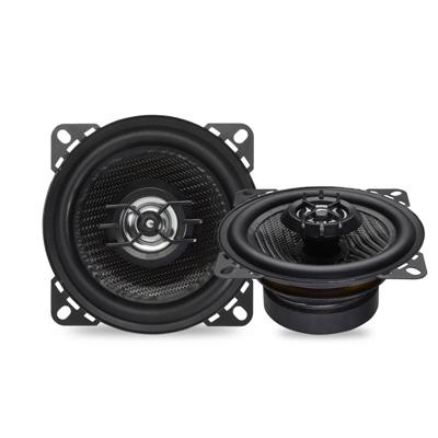 Autospeakers - Speakerset 10 Cm - 80W Max - 2 Wegs Coaxiale Luidsprekers - 30 Mm Tweeters (CDS4)