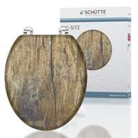 Schutte MDF WC-bril SOLID WOOD
 80024 - thumbnail