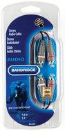 Bandridge BAL4201 audio kabel 1 m RCA Multi kleuren
