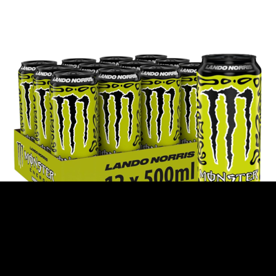 Monster energy lando norris zero sugar blik (12x 500ml)