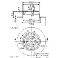 Remschijf 08701981 - thumbnail