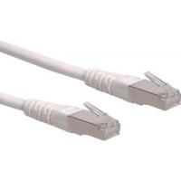 ROLINE patchkabel Cat.6 (Klasse E) S/FTP (PiMF), wit, 1 m - thumbnail