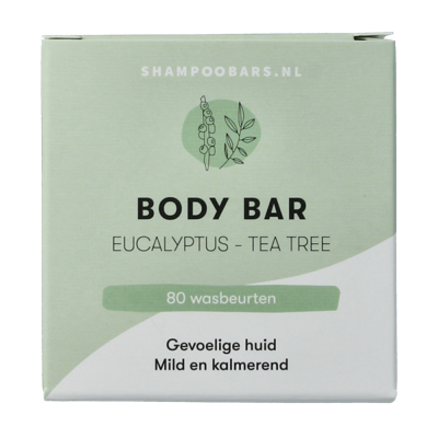 Body bar eucalyptus & tea tree 60 Gram
