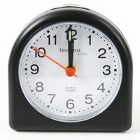 Technoline Geneva-SD Wekker - Analoog Zwart - thumbnail