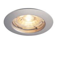 SLV 1000717 Inbouwlamp GU10 Zilver-grijs - thumbnail