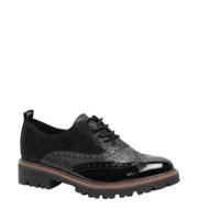 Scapino Nova veterschoenen zwart/grijs - thumbnail