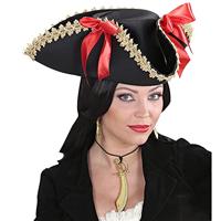 Ketting zwaard en oorringen goud - thumbnail