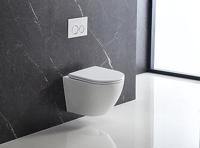 Wandcloset Aquasplash Genova Rimless Glans Wit Aqua Splash - thumbnail