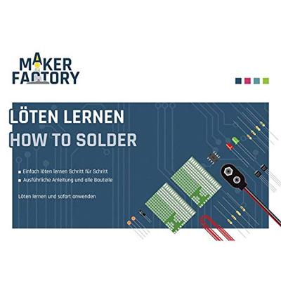 MAKERFACTORY 15055 Solderen Leerpakket Vanaf 14 jaar