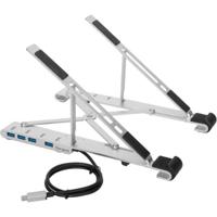 Targus AWU100205GL Laptopstandaard In hoogte verstelbaar, USB-hub-functie - thumbnail