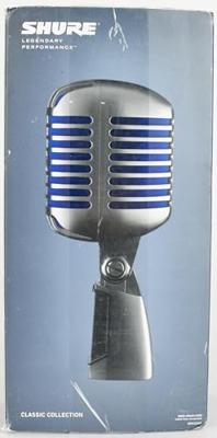 Shure SUPER 55 microfoon Chroom Microfoon voor studio's