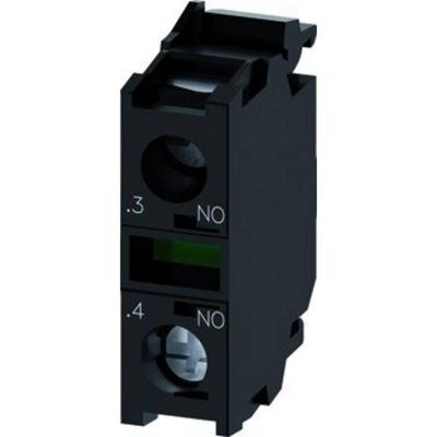 Siemens 3SU1400-1AA10-1BA0 Contactmodule Voor frontbevestiging 1x NO Contact element 1 stuk(s) Piece