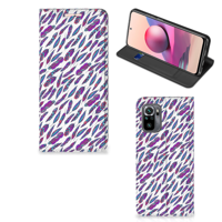 Xiaomi Redmi Note 10 4G | 10S | Poco M5s | Hoesje met Magneet | Feathers Color - thumbnail