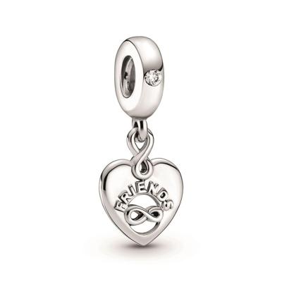 Pandora People 799294C01 Hangbedel Friends Forever Heart zilver