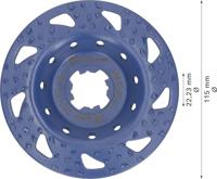 Bosch Accessoires EXPERT Multi Material carbide Slijpkop grof | schuin | X-LOCK | 115 mm | 22,23 mm - 2608901687 - thumbnail