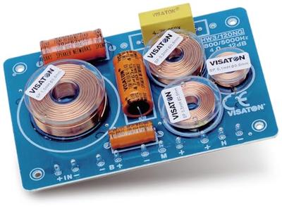 Visaton HW 3/120 NG - 4 Ohm 3-weg frequentiescheidingsfilter 4 Ω Visaton HW 3/120 NG - 4 Ohm 3-weg frequentiescheidingsfilter 4 Ω