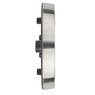 TFA Dostmann 60.3029.06 Wandklok Kwarts 220 mm x 44 mm x 220 mm RVS