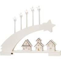 Konstsmide 3284-210 Kerstboog Ster Warmwit LED Wit - thumbnail