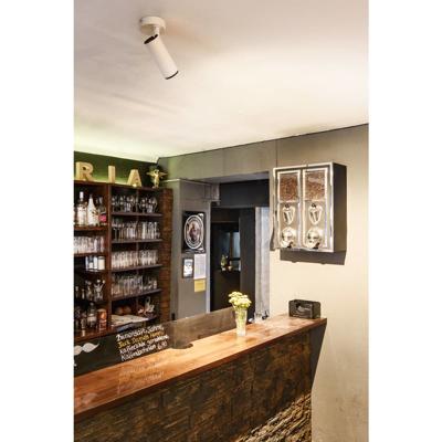 SLV OpbouwspotNuminos S wit/zwart 2700K - 60gr - 1004104