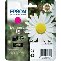 Epson Inktcartridge 18 Origineel Magenta C13T18034012 - thumbnail