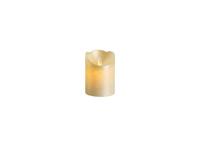 Led kaars Waving Wax 10cm off white - thumbnail
