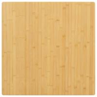 Tafelblad 80x80x2,5 cm bamboe - thumbnail