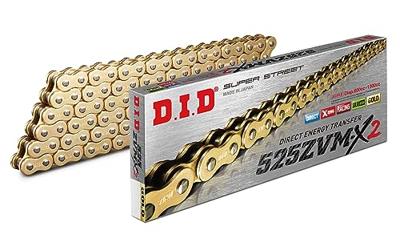 D.I.D Fully riveted did 525zvmx gold pl