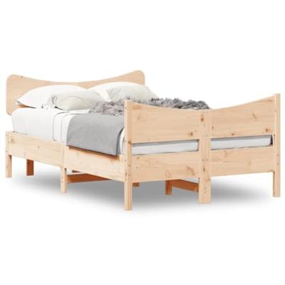 Bedframe zonder matras massief grenenhout 120x190 cm Bedframe zonder matras massief grenenhout 120x190 cm