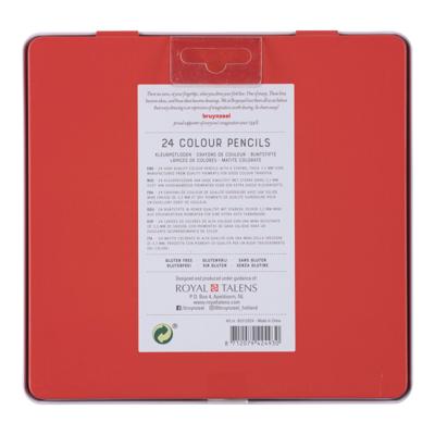 Bruynzeel expression kleurpotloden blik 24