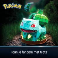 4D Build - 3D Puzzel - Bulbasaur Pokémon - 195 stukjes - 24cm - vanaf 12 jaar - thumbnail