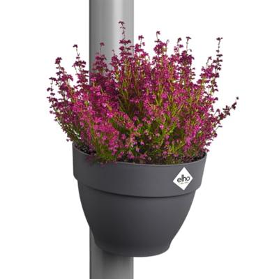 Elho Vibia campana Regenpijpbakje 22cm Antraciet
