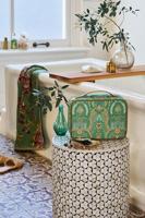 Pip Studio Pip Studio Casey Beauty Case Jabali Green 27x10x19cm - thumbnail