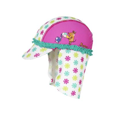 Playshoes zwemcap Muis Bloemen Roze-53 cm