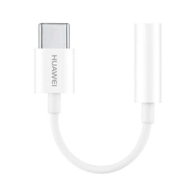 HUAWEI CM20 USB-C-naar-3,5 mm audio-jack-adapter, wit