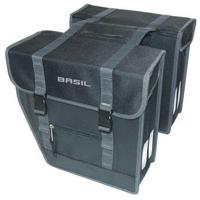 dubbele fietstas Tour zwart - thumbnail