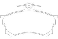 Remblokken set 2308001 - thumbnail