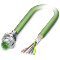 Phoenix Contact 1534517 Sensor/actuator inbouwconnector M12 Aantal polen (sensoren): 5 Stekker, inbouw 1.00 m 1 stuk(s) - thumbnail