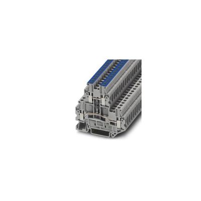 Phoenix Contact 3044681 Doorgangsserieklem 5.2 mm Schroeven Grijs 50 stuk(s)