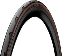 Continental grand prix raceband 700x25c, zwart/bruin, tubeless, 25-622 etrto - thumbnail