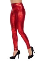 Legging metallic rood - thumbnail
