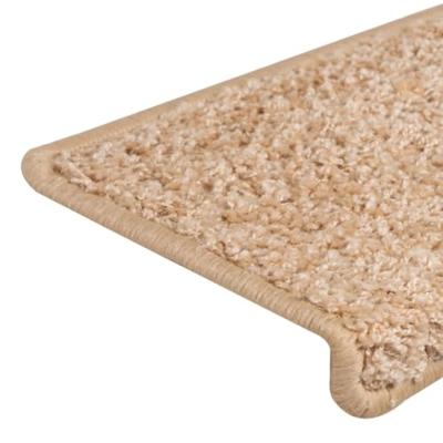 VidaXL Trapmatten 15 st 65x21x4 cm goudkleurig